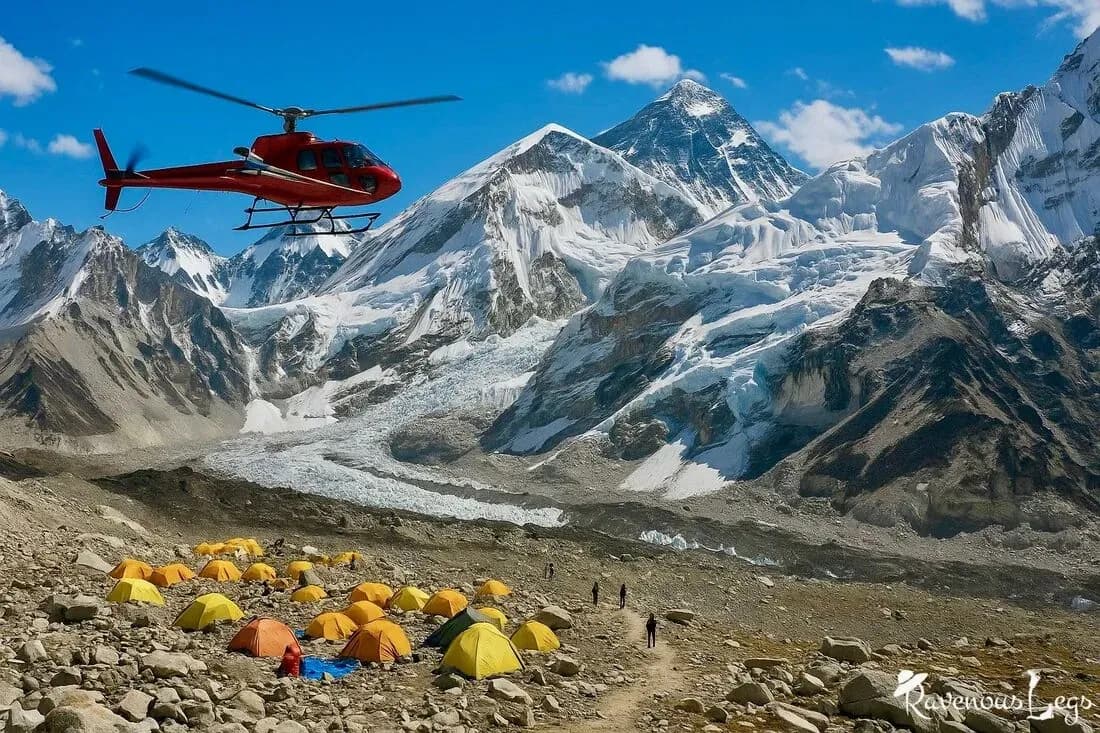 Kathmandu to Lukla Helicopter Flight