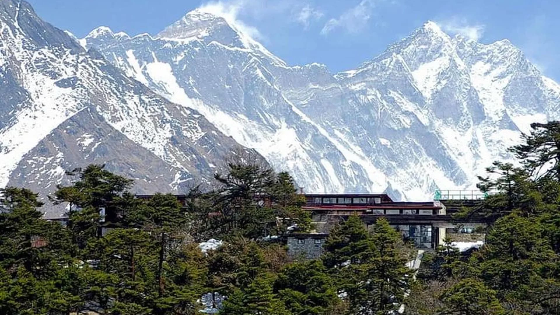 Hotel everest view helicopter tour