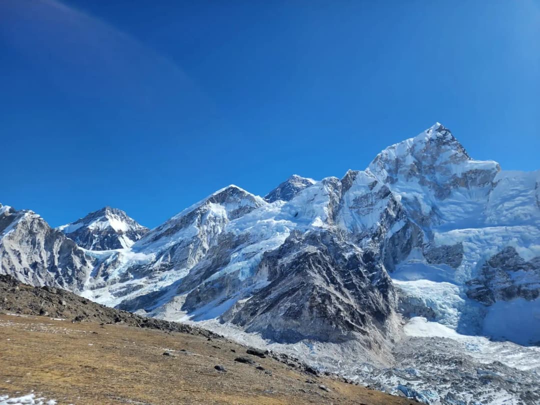 View of Mountains on Annapurna Region